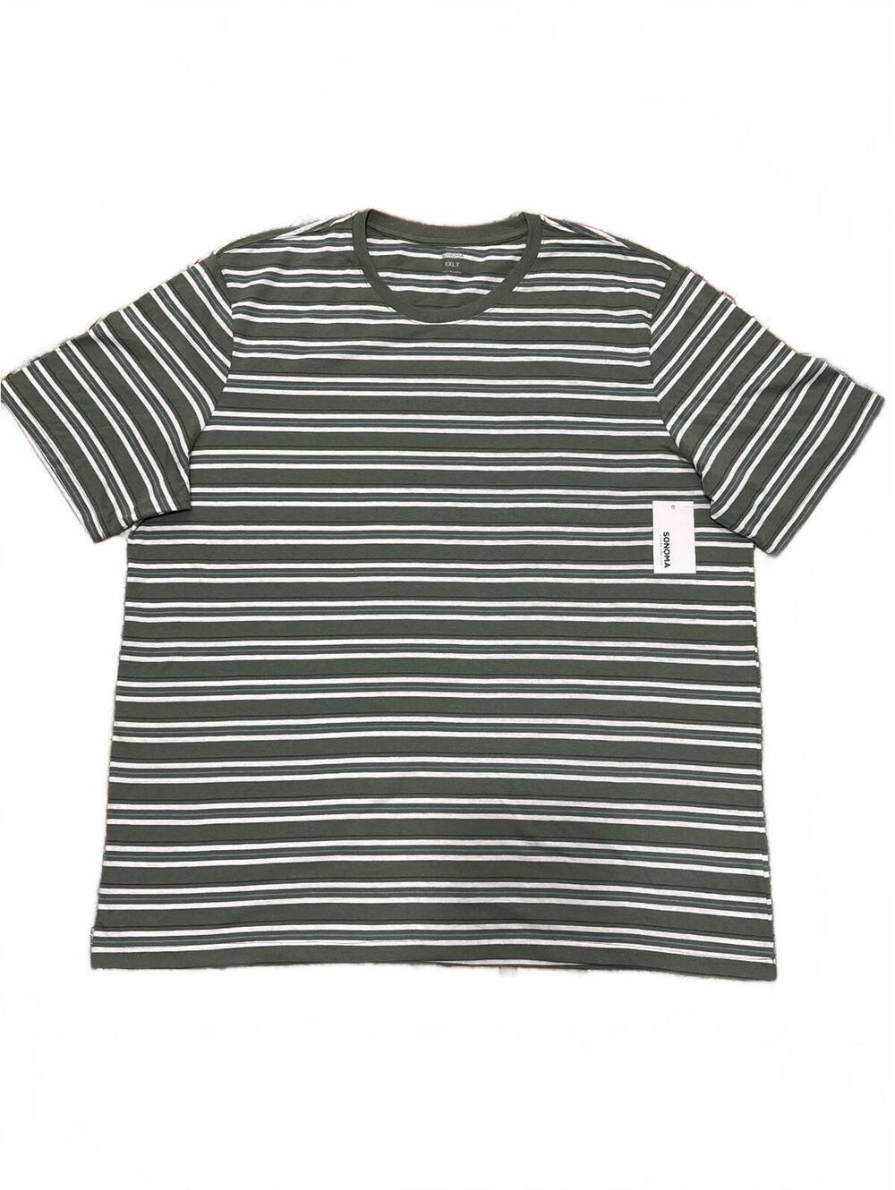 Sonoma Striped Short Sleeve T-Shirt XXL Tall
